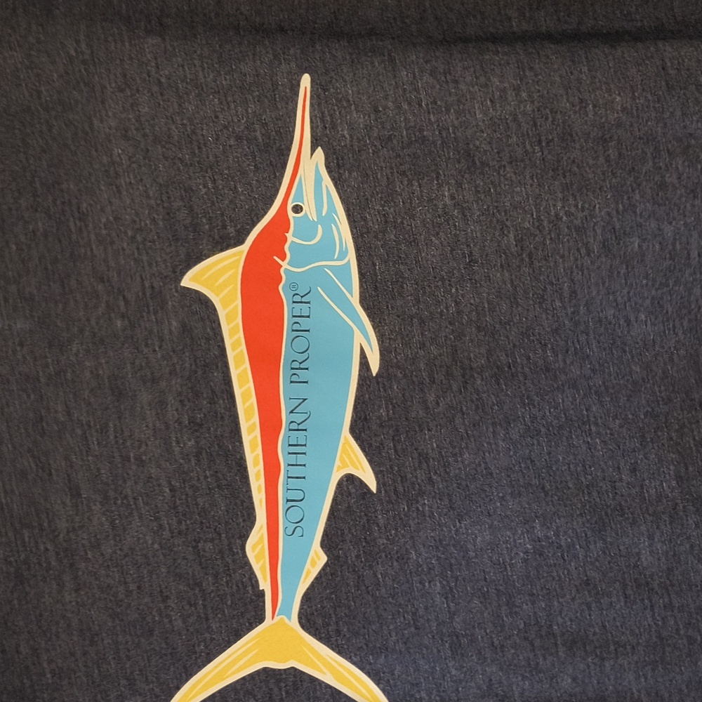 Southern Proper Navy Short Sleeve Tee - Picture 4 of 6